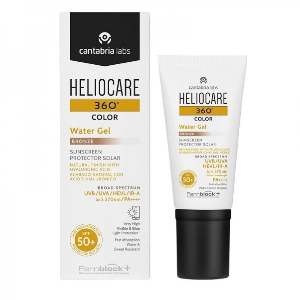 Heliocare 360 Color Water Gel Protector Solar SPF 50+ Bronze 50ml